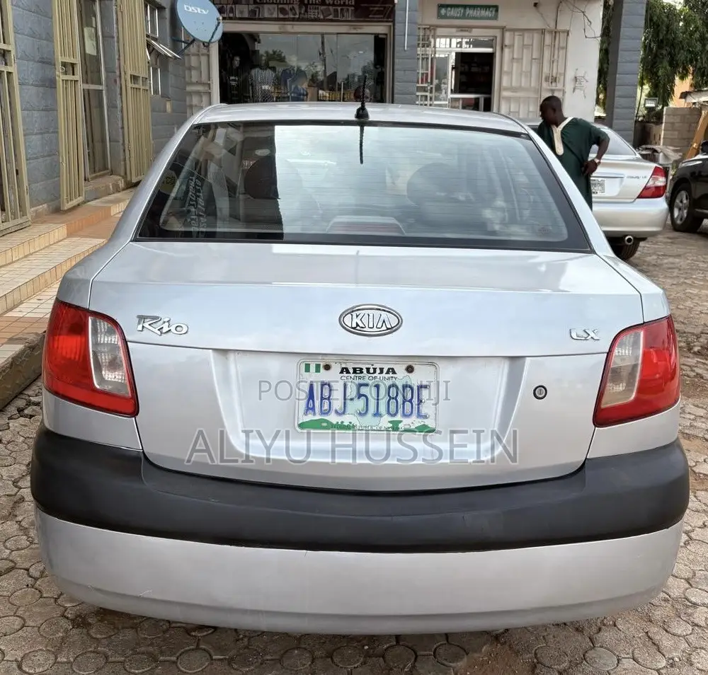 Kia Rio 2007 Silver