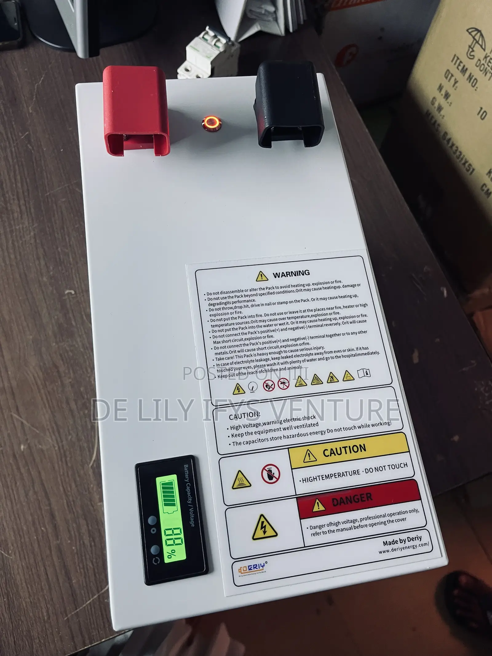 Deriy Lithium Battery 4kwh /12v
