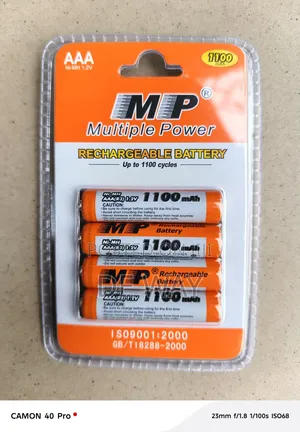 Mp Aaa Rechargeable Battery