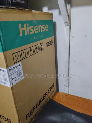 Brand New Hisense Ref205drb Double Door Refrigerator