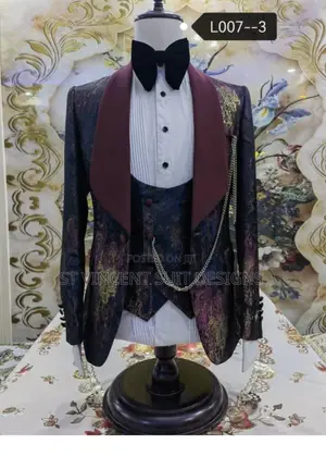 Wine Ceremonial Suit
