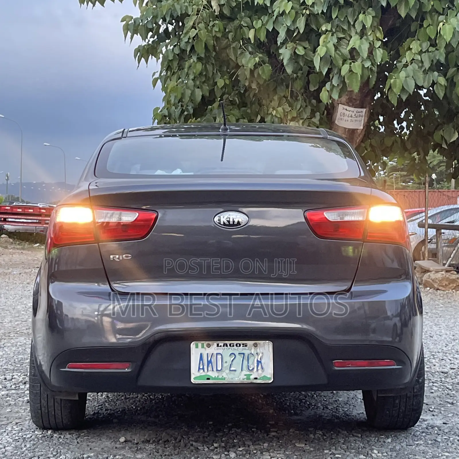 Kia Rio 2015 Gray