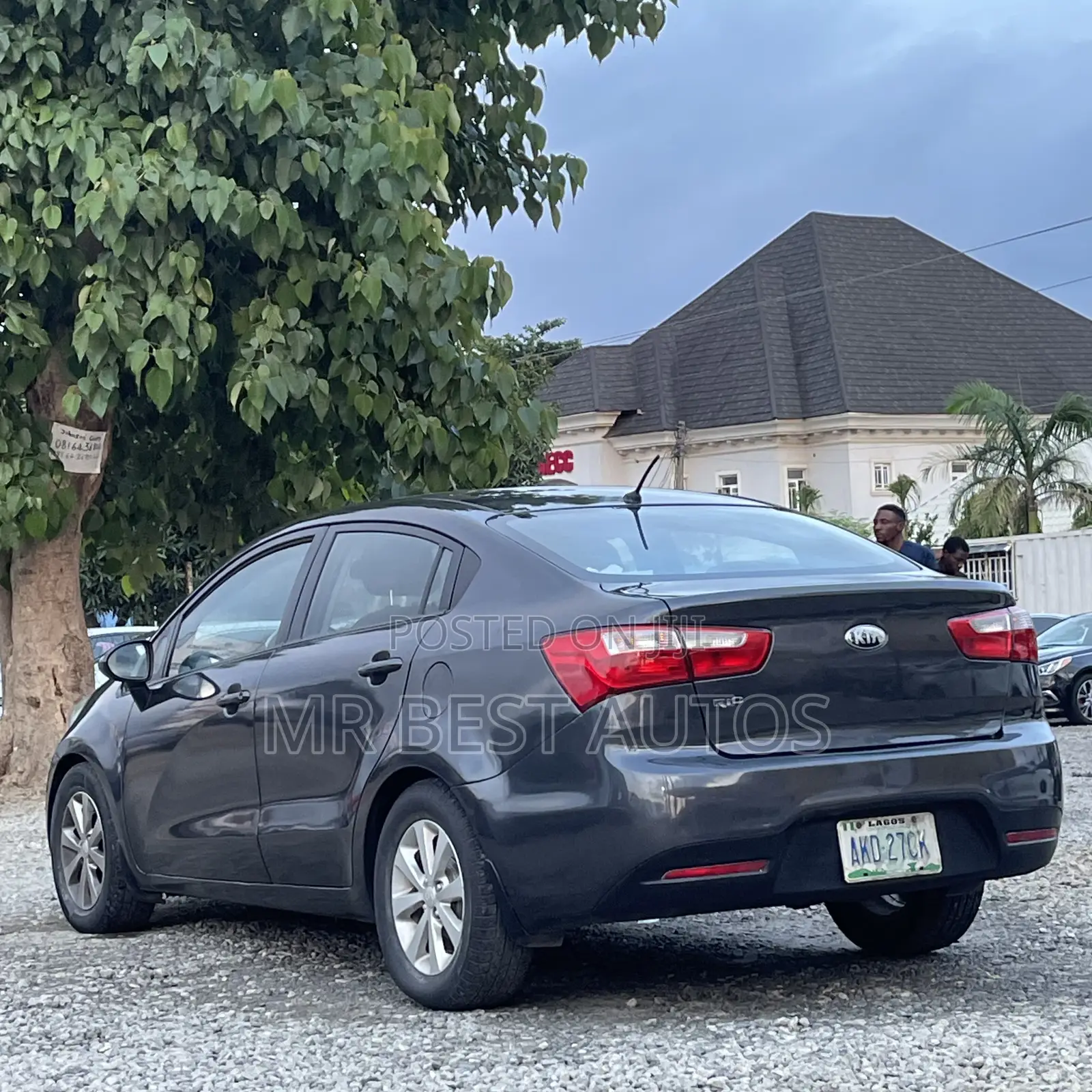 Kia Rio 2015 Gray