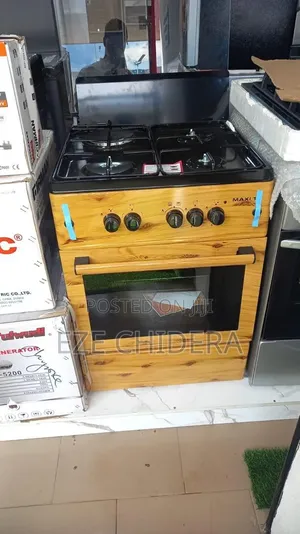 Maxi Standing Gas Cooker 3+1 Electric With Oven