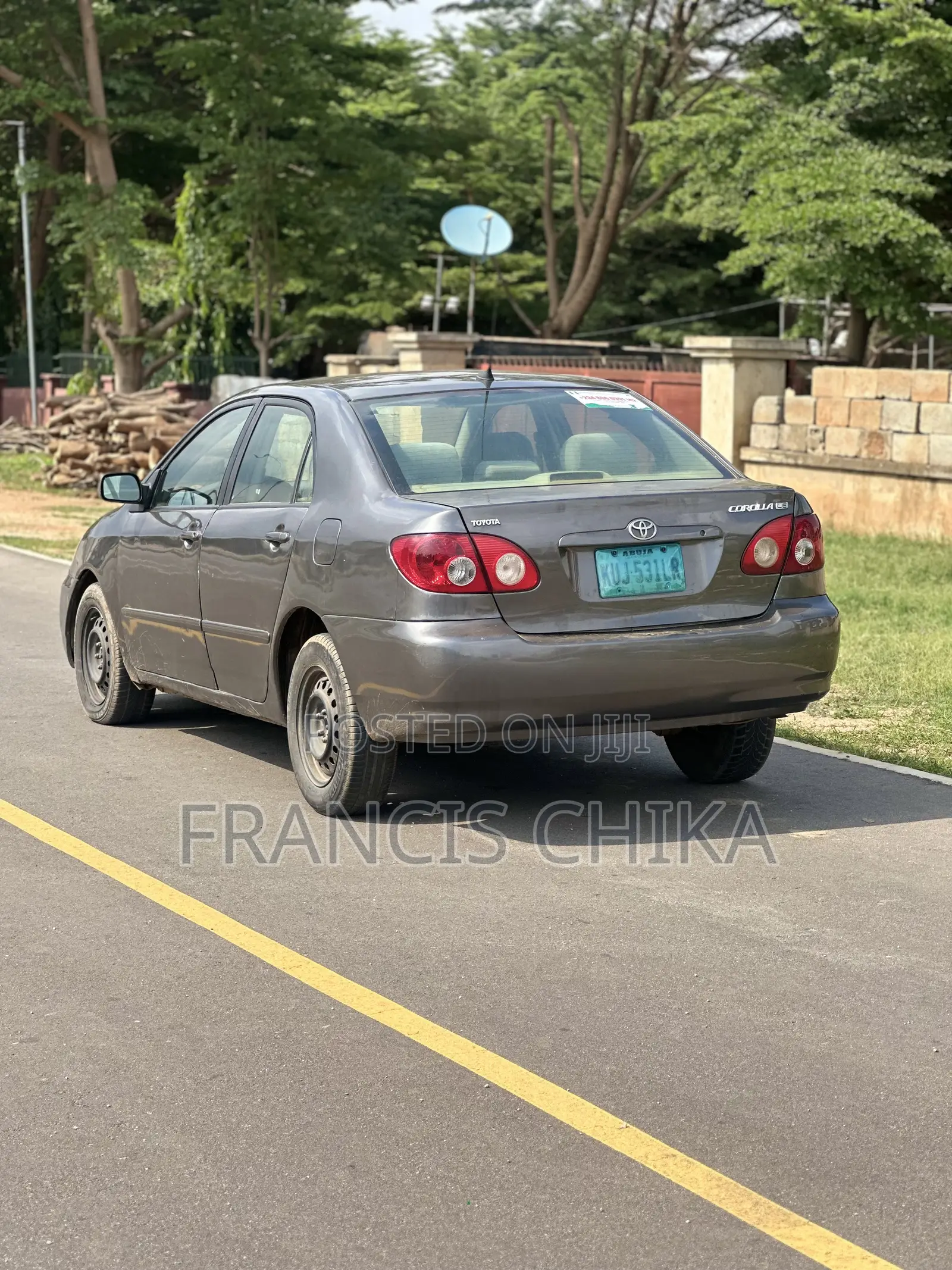 Toyota Corolla 2007 Gray