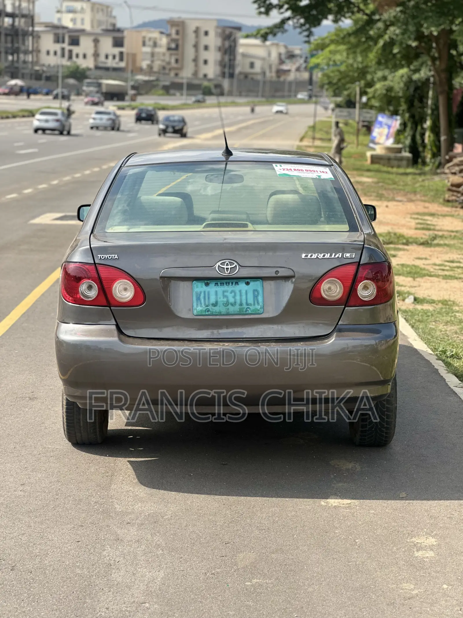 Toyota Corolla 2007 Gray