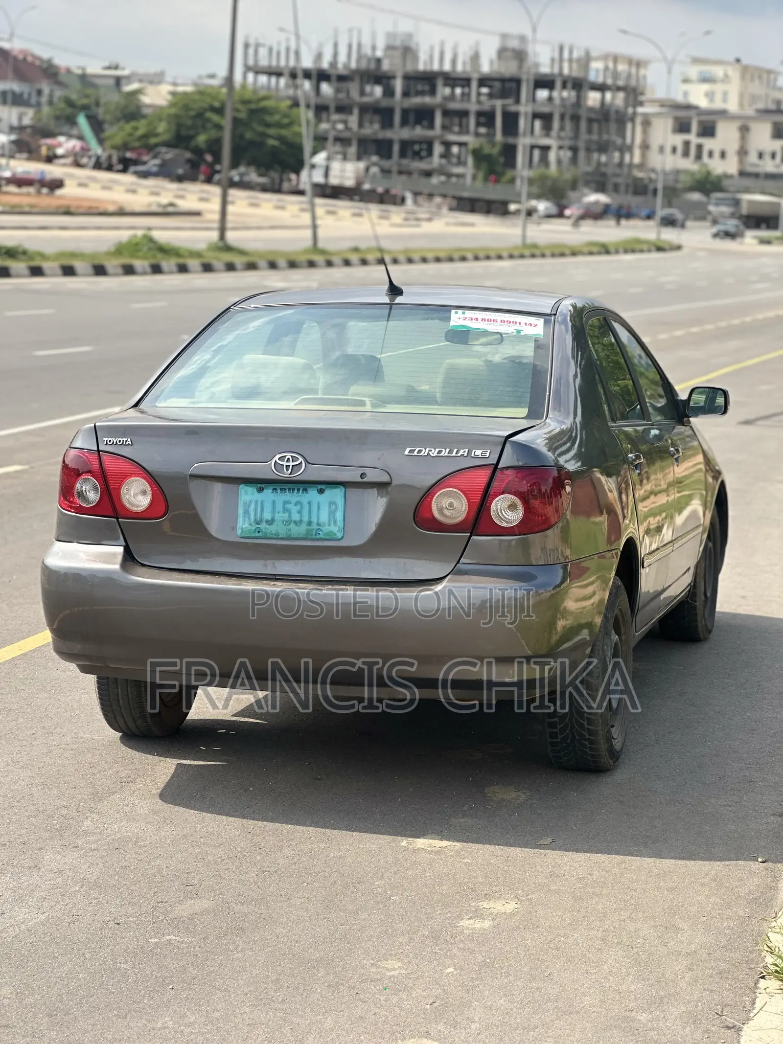 Toyota Corolla 2007 Gray