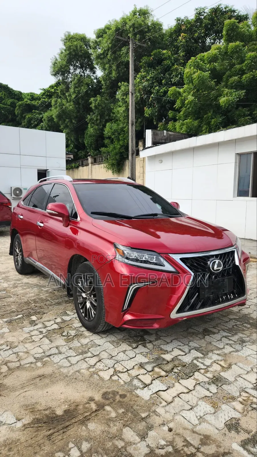 Lexus RX 2012 Red