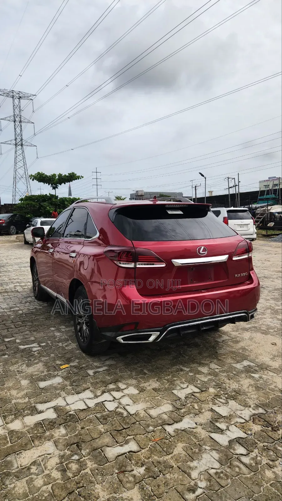Lexus RX 2012 Red