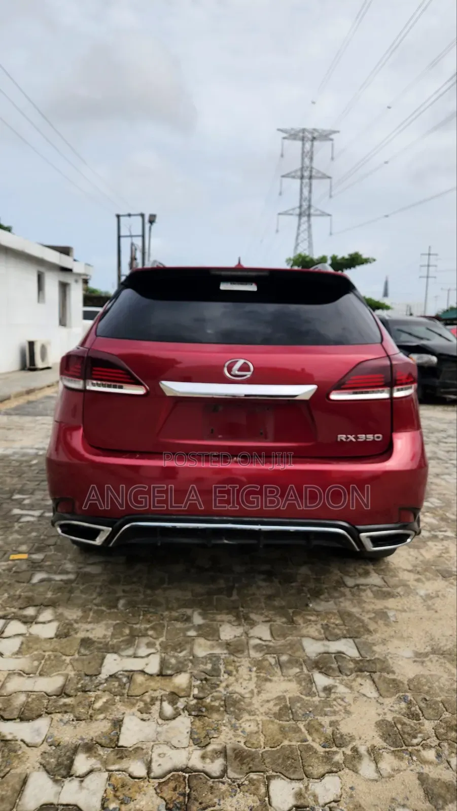 Lexus RX 2012 Red