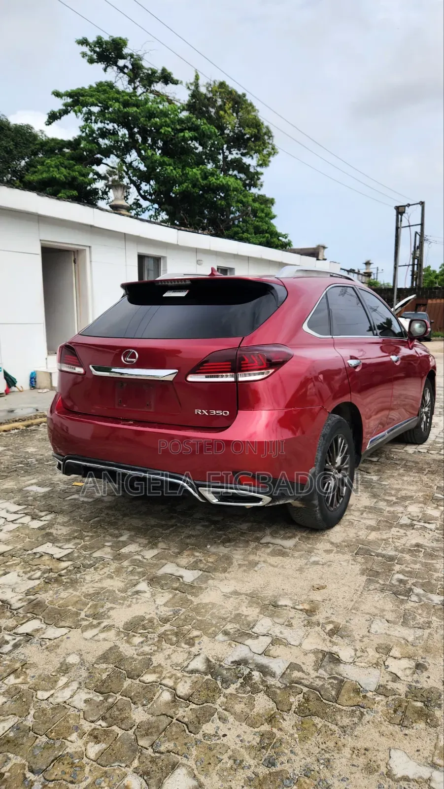Lexus RX 2012 Red
