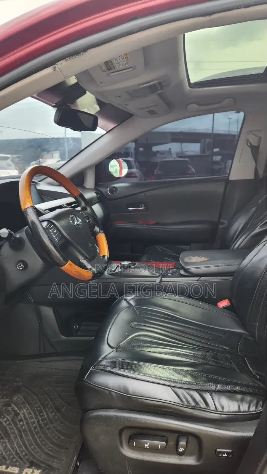 Lexus RX 2012 Red