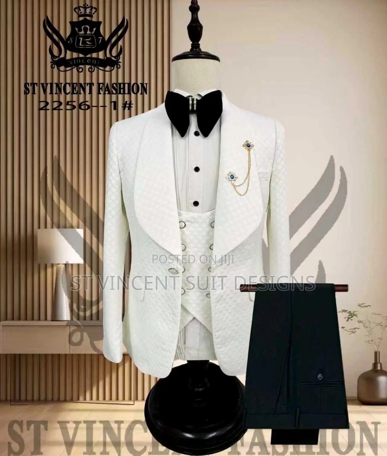White Ceremonial Suit