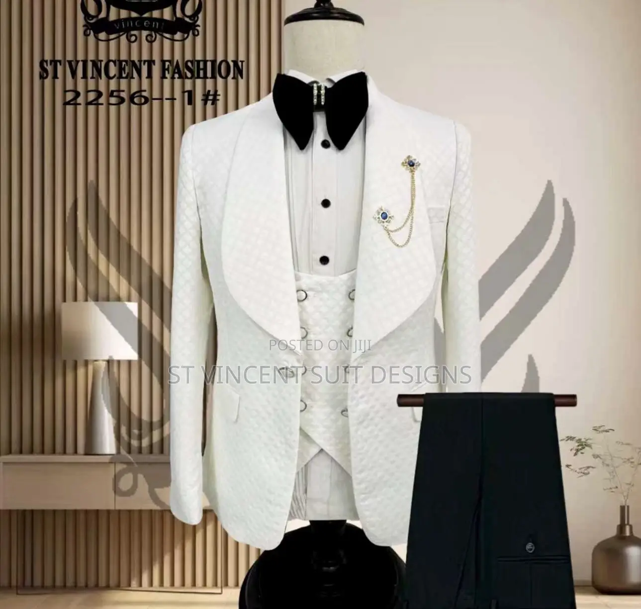 White Ceremonial Suit