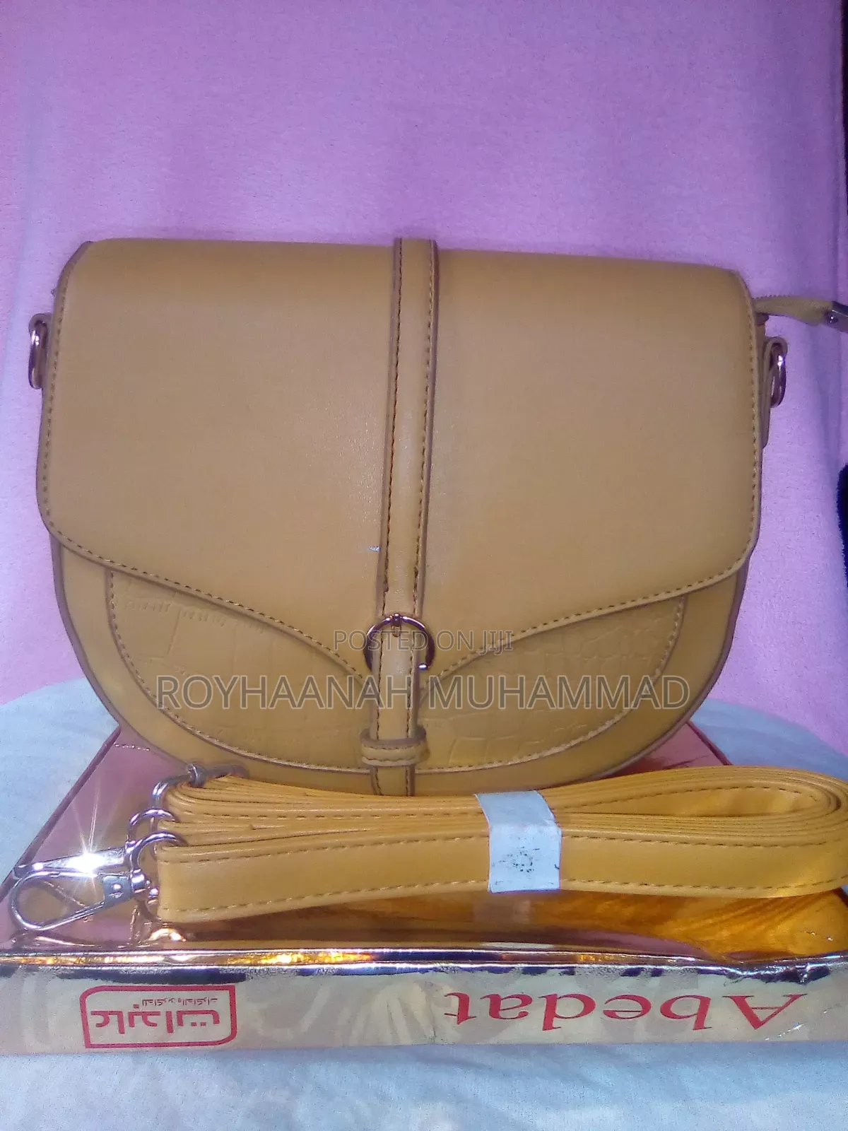 Thick Leather Side Bag