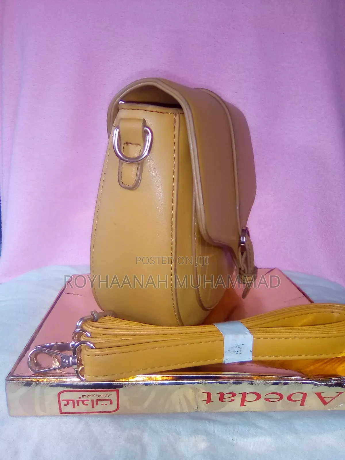 Thick Leather Side Bag