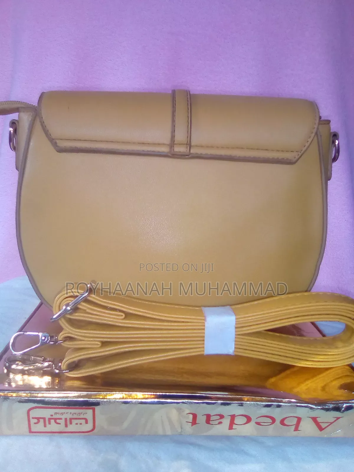 Thick Leather Side Bag