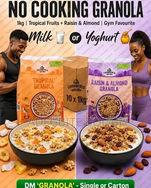 Tropical and Raisin Almond Granola