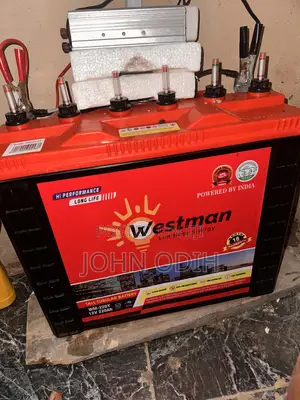 3 Weeks Old Westman 220ah Tubular Battery With Carton