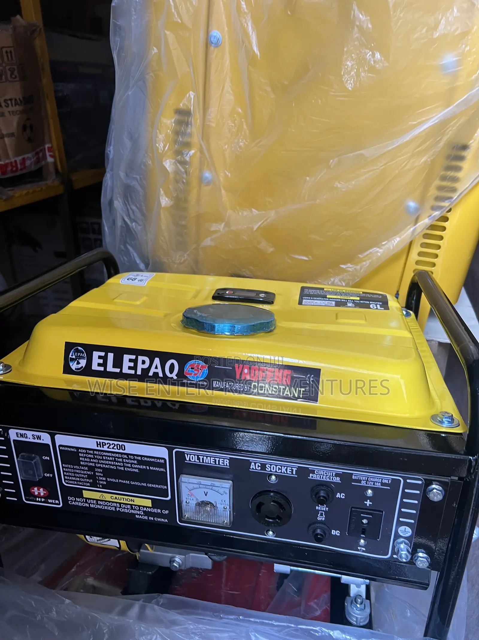 Elepaq Constant Generator 1.8kva 100% Copper Coil