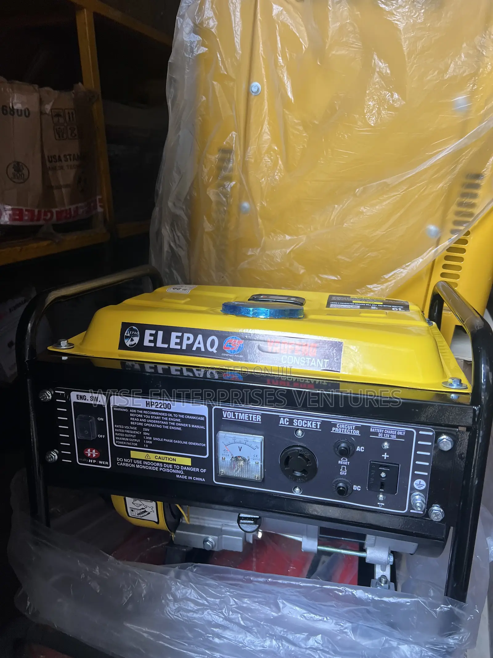 Elepaq Constant Generator 1.5kva 100% Copper Coil