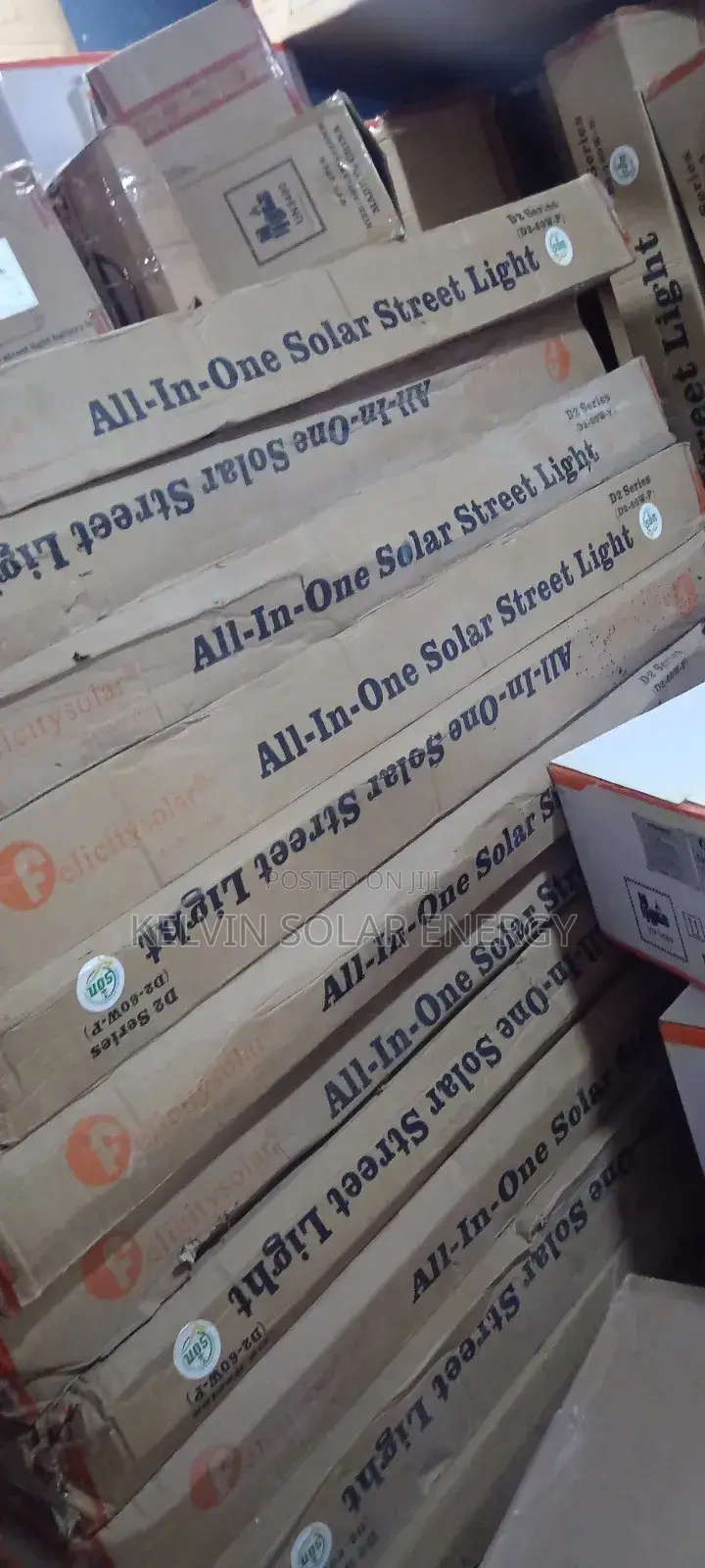 100watts All in One Solar Street Light