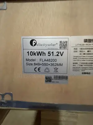 10kwh Felicity Lithium Battery