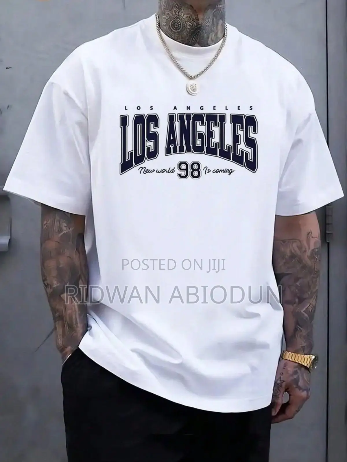 Branded Round Neck Polo