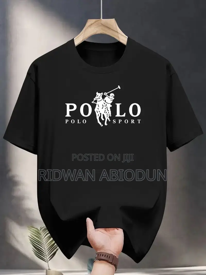 Branded Round Neck Polo