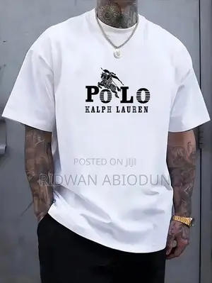 Branded Round Neck Polo
