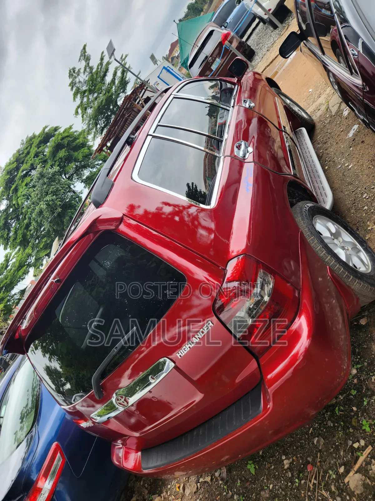 Toyota Highlander 2004 Red