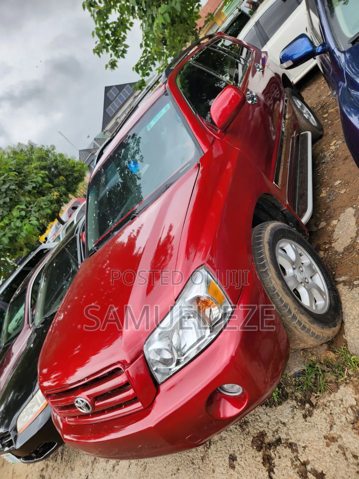 Toyota Highlander 2004 Red