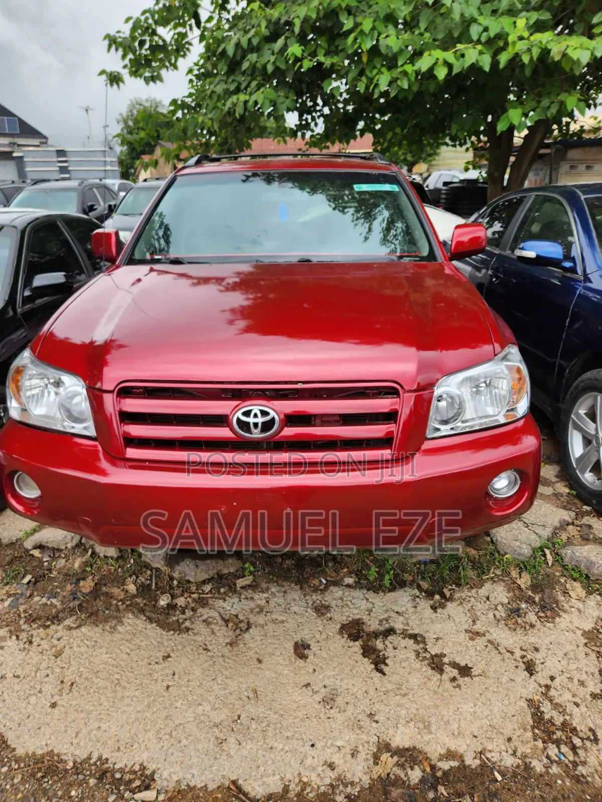Toyota Highlander 2004 Red