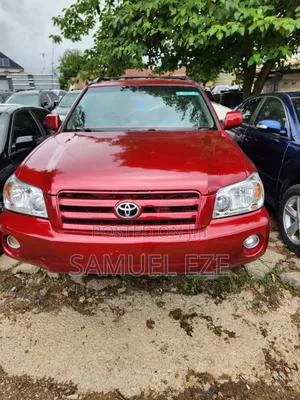 Toyota Highlander 2004 Red