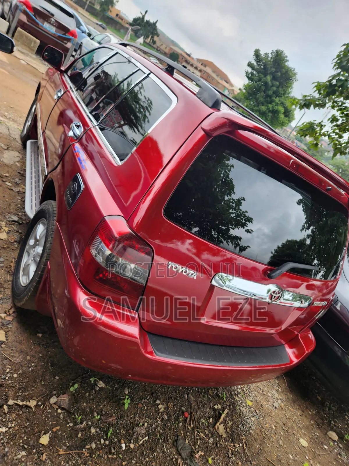 Toyota Highlander 2004 Red