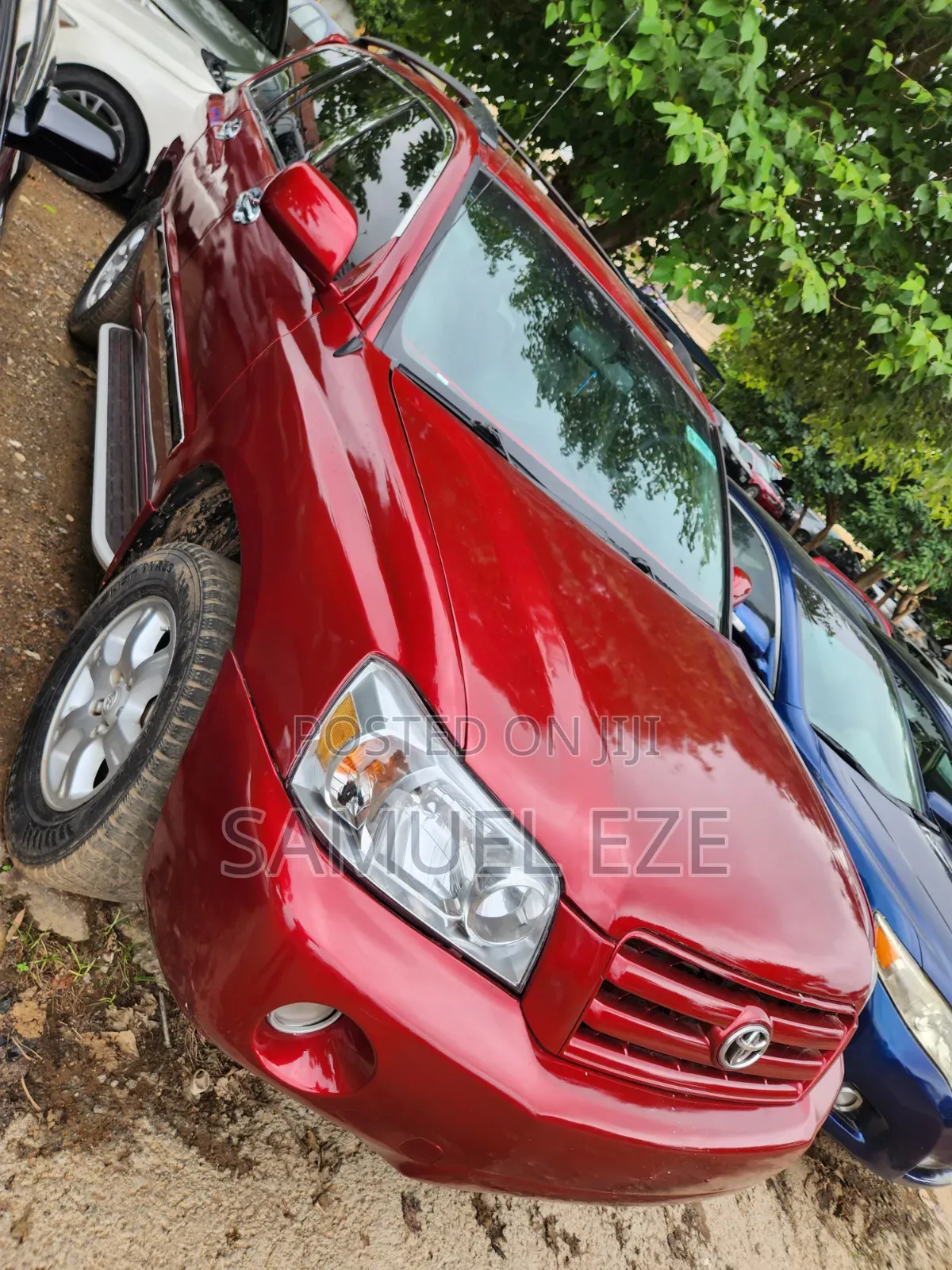 Toyota Highlander 2004 Red