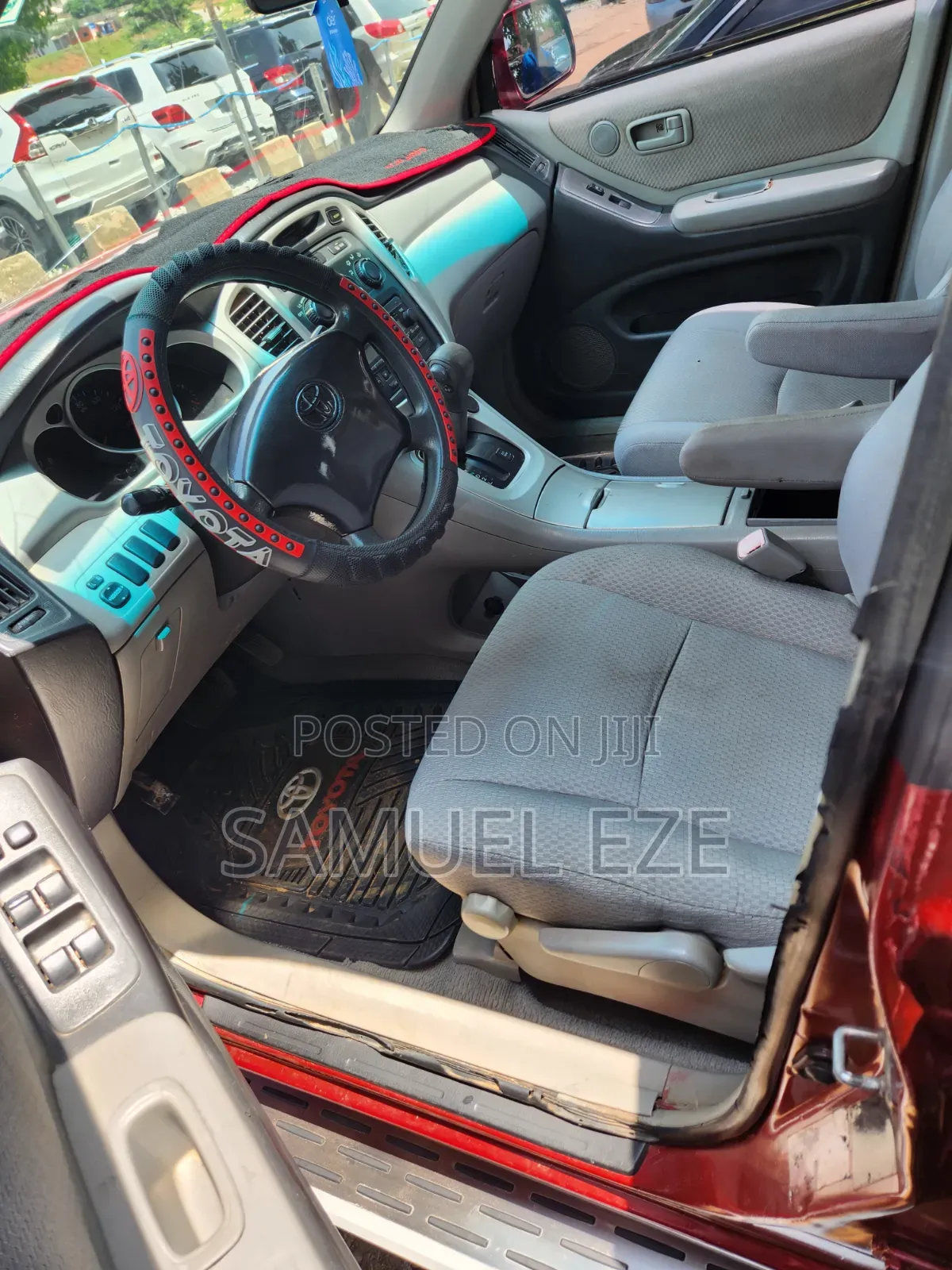 Toyota Highlander 2004 Red