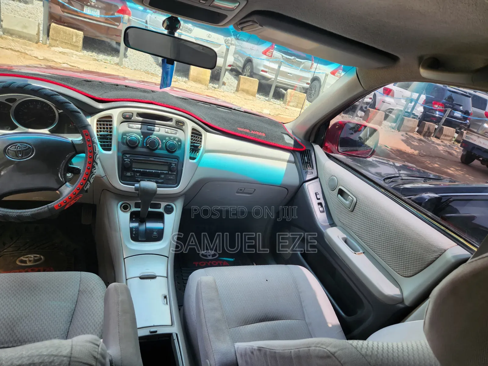Toyota Highlander 2004 Red