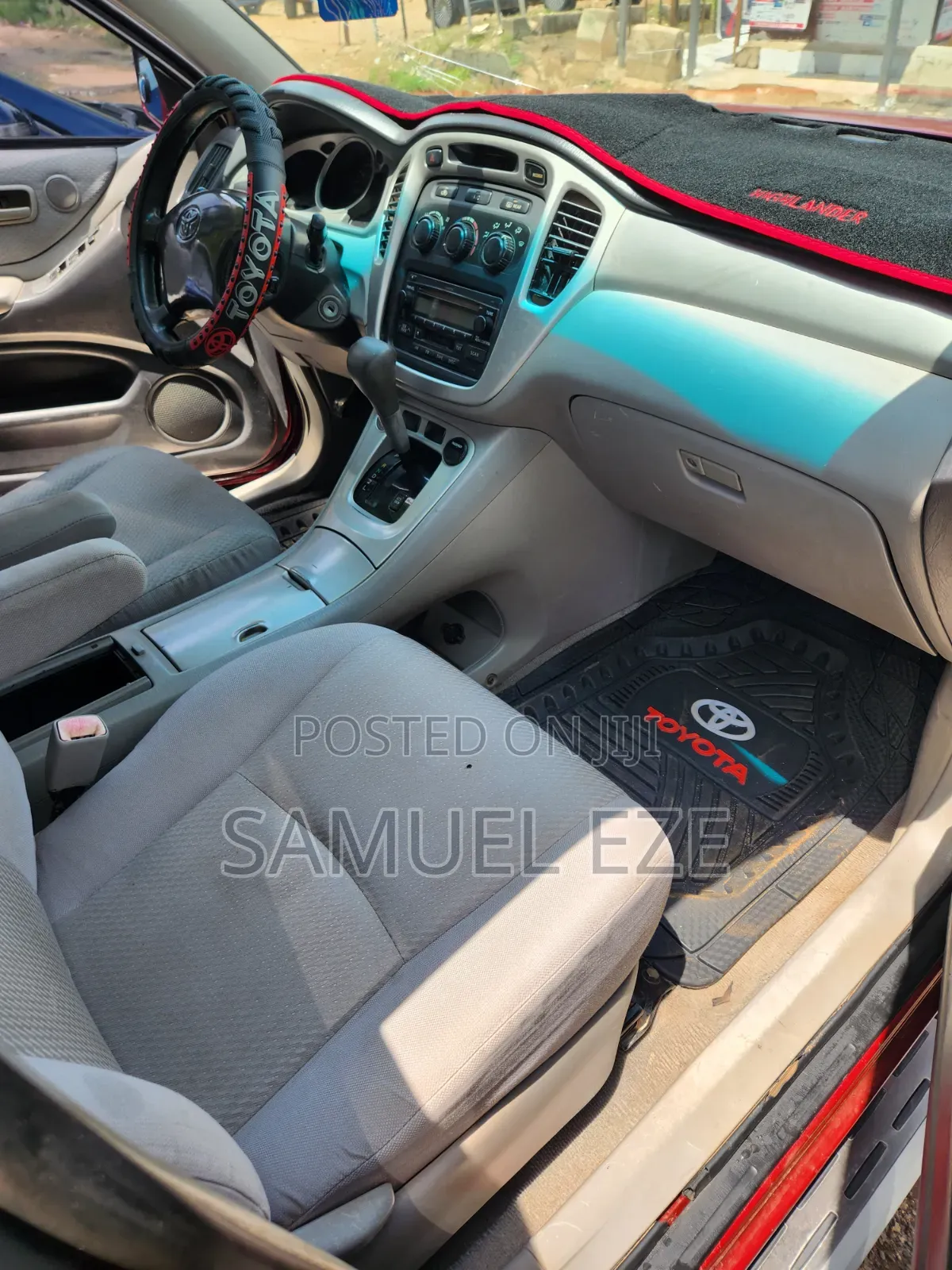 Toyota Highlander 2004 Red