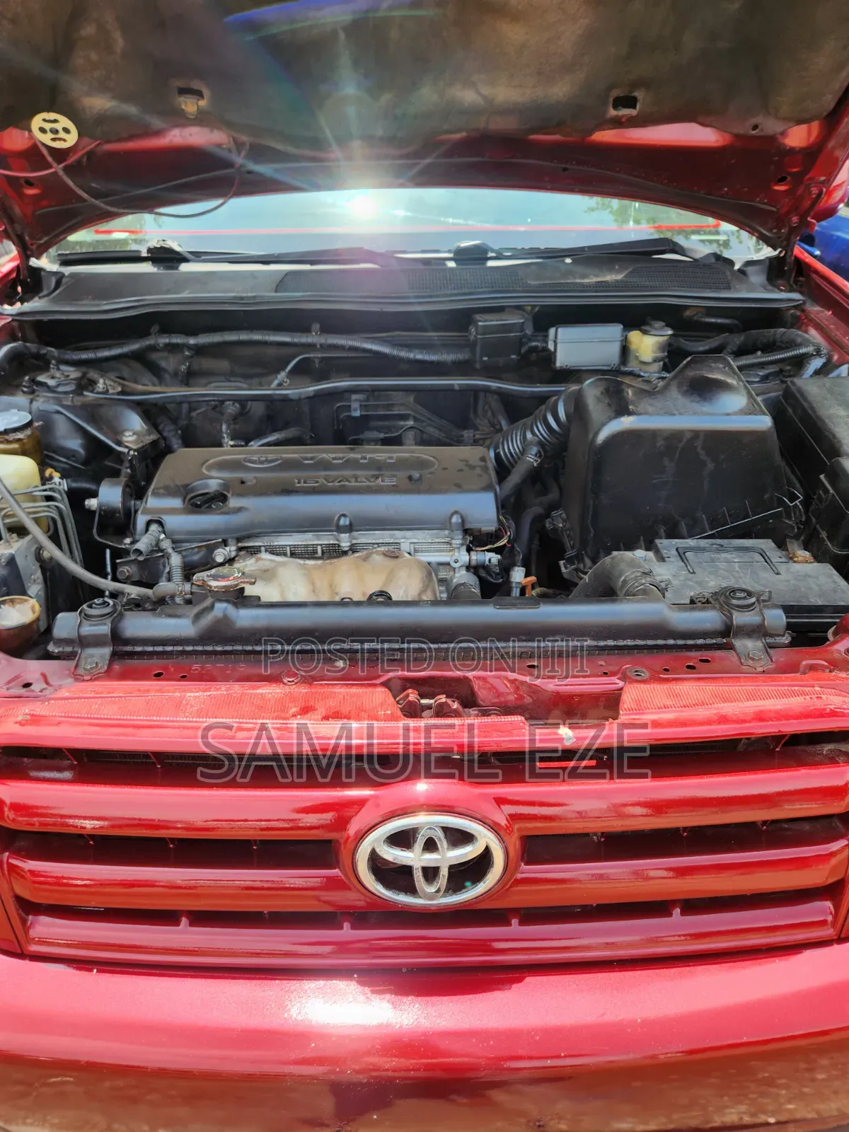 Toyota Highlander 2004 Red