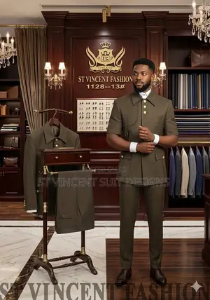 Short Sleeve Safari Suit