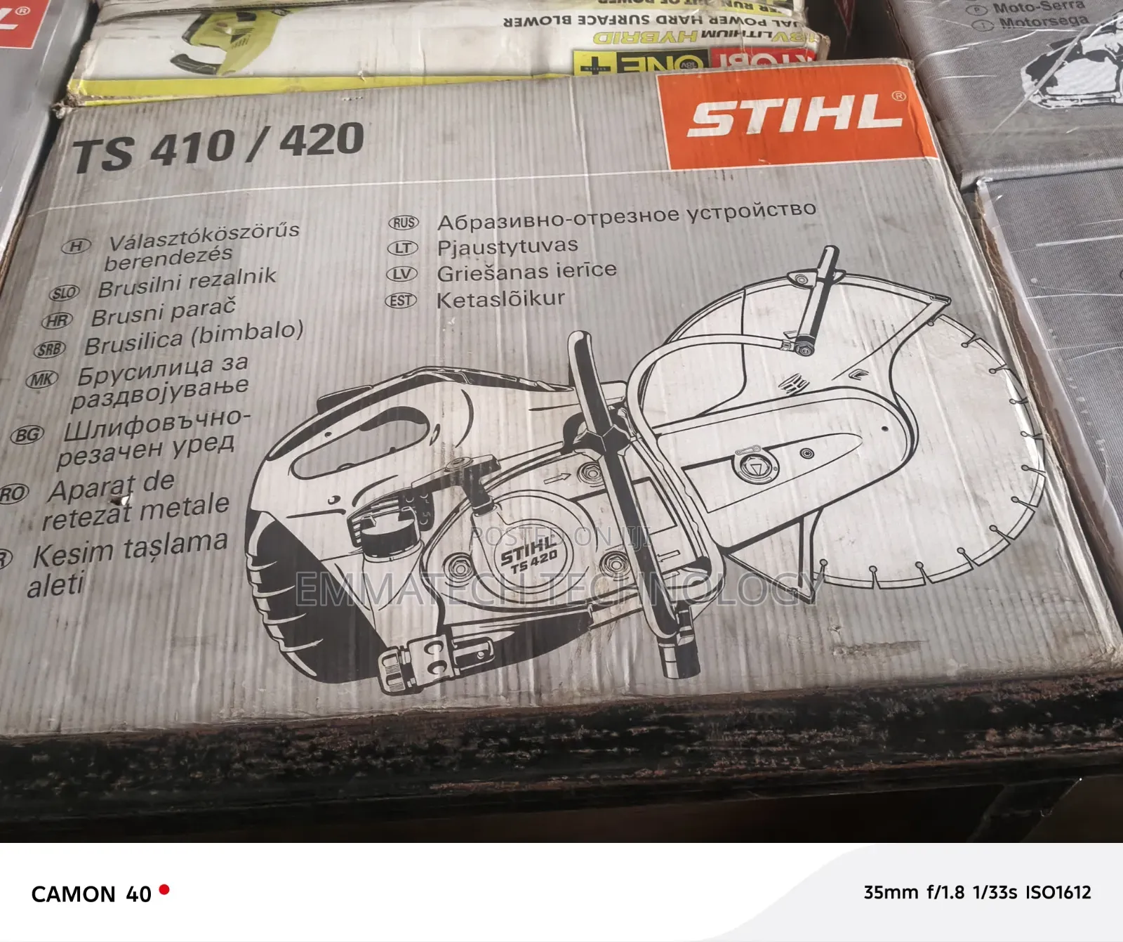 Ts 410/420 Concrete Cutter Machine