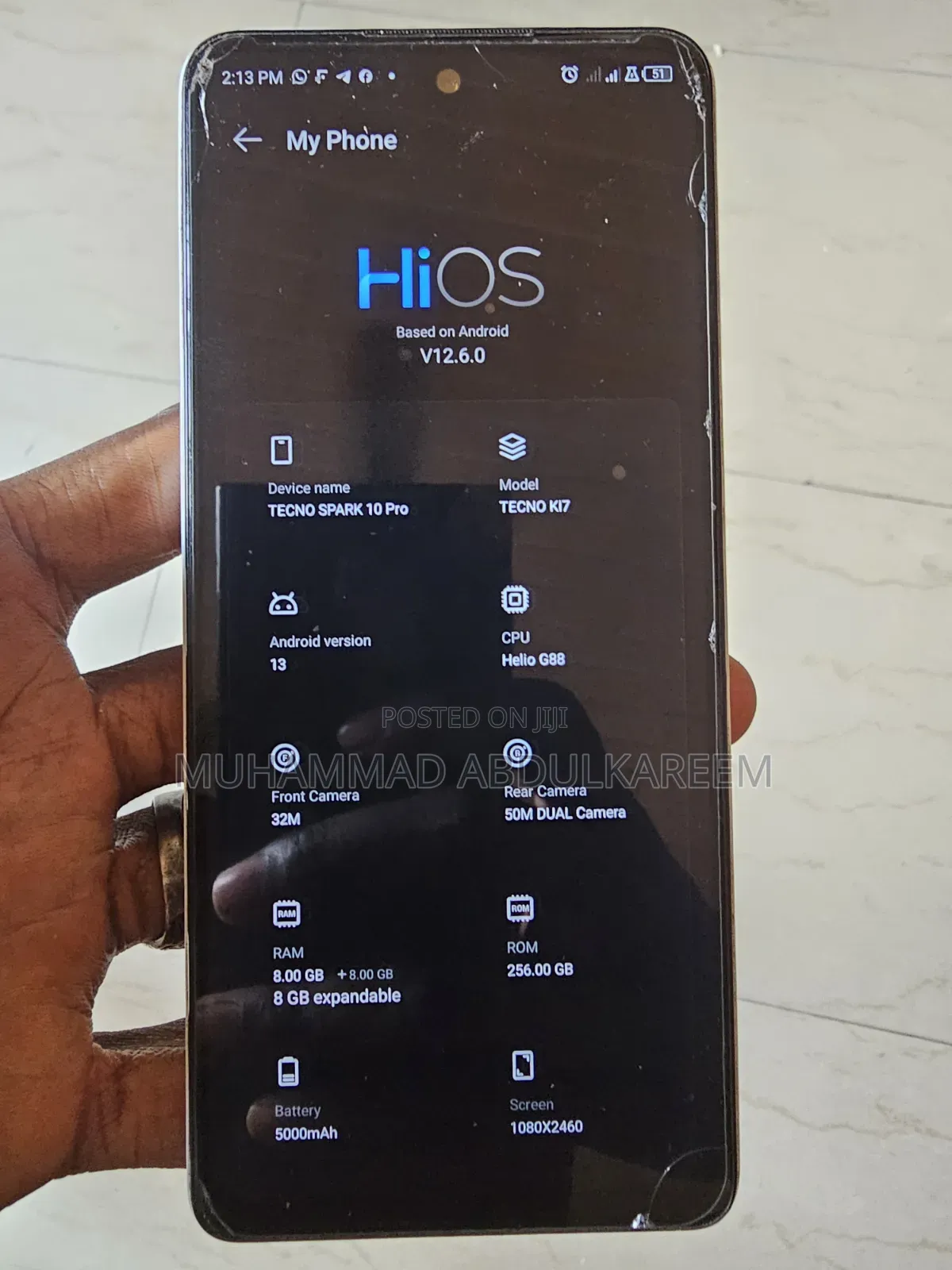 Tecno Spark 10 Pro 256 GB White