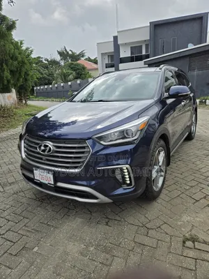 Hyundai Santa Fe 2017 Blue