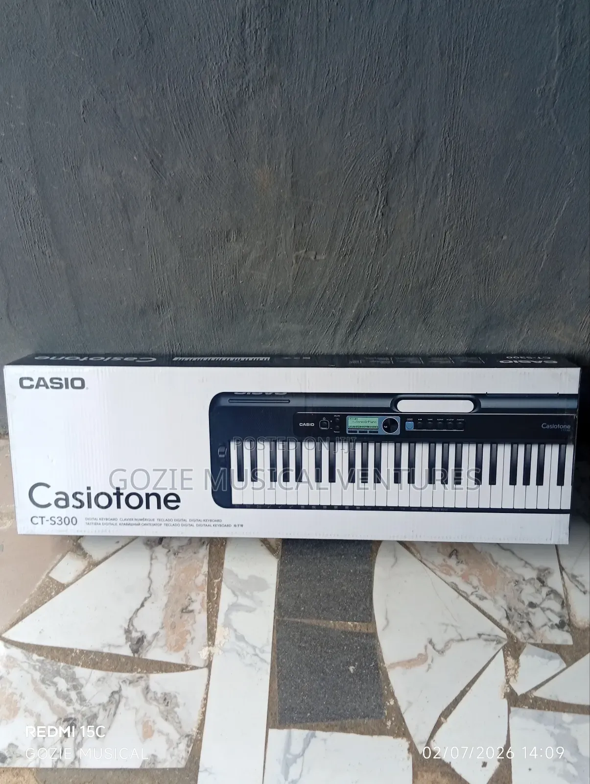Complete 61 Keys Casio Piano Ct-S 300