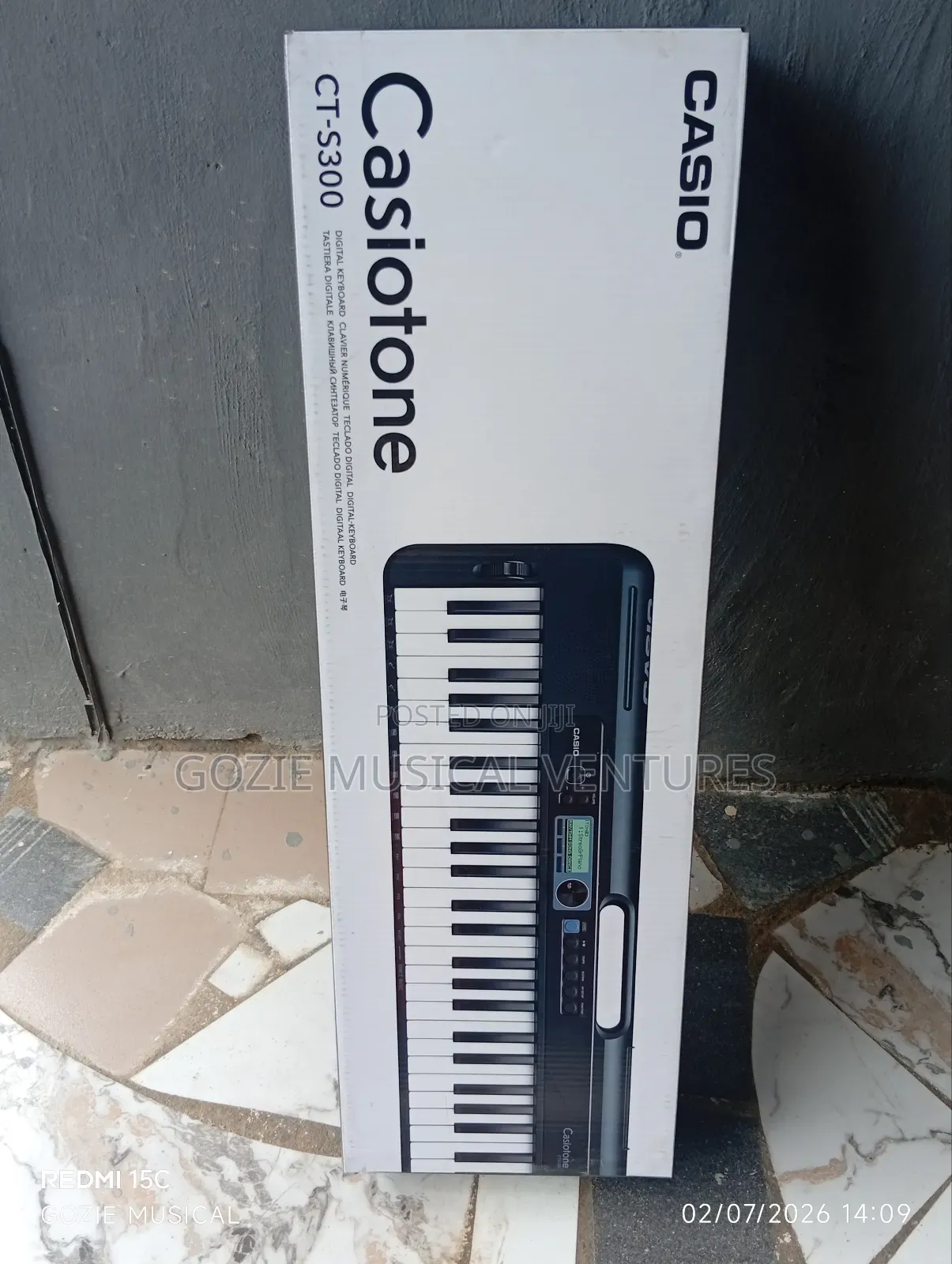 Complete 61 Keys Casio Piano Ct-S 300
