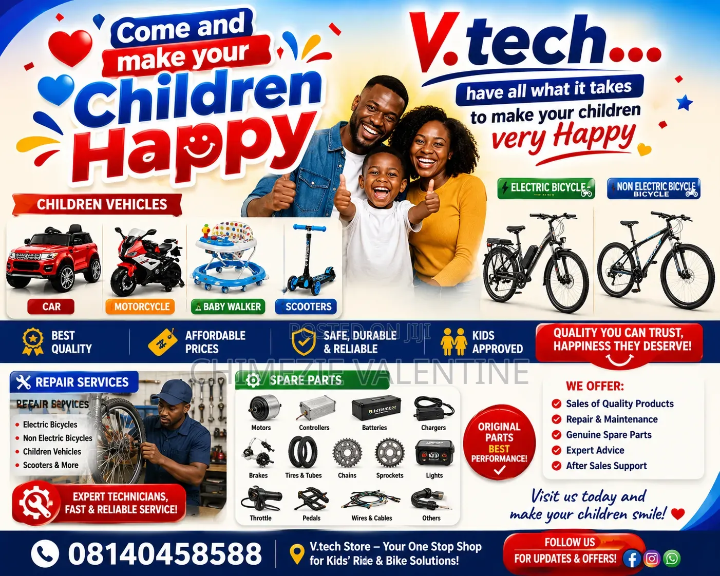 Electric Bicycle Repairer
