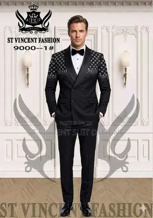 Black Ceremonial Suit