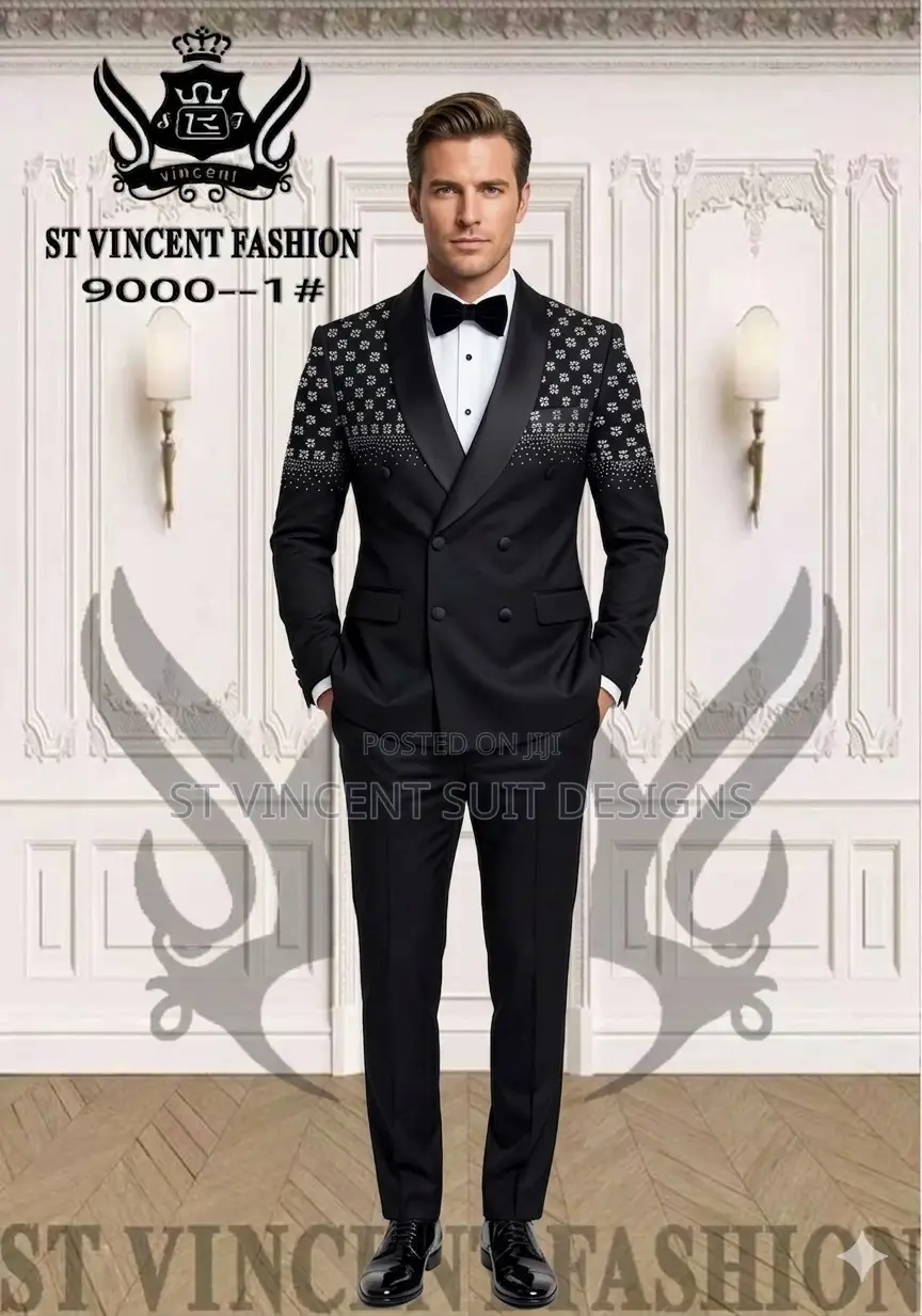 Black Ceremonial Suit