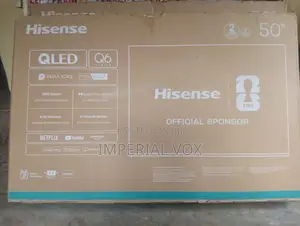 Hisense 50” Qled Q6 Series Smart Tv (Brand New)